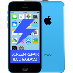 iPhone 5c screen repair LCD and glass
